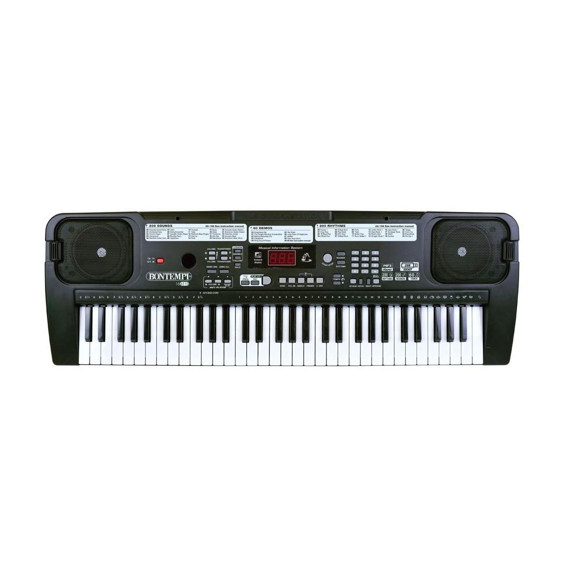 BONTEMPI  Digitales Keyboard mit 61 Tasten 