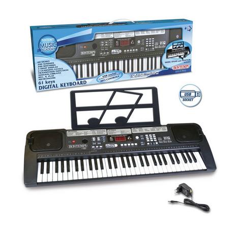 BONTEMPI  Digitales Keyboard mit 61 Tasten 