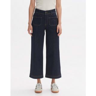 OPUS  Wide Cropped Jeans Macona blue Wide 