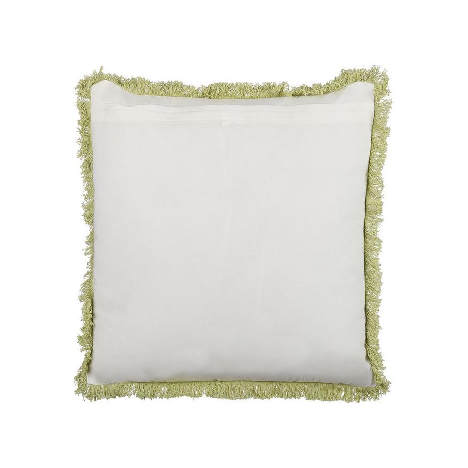 Beliani Dekokissen 2er Set aus Baumwolle Landhausstil FILIX  