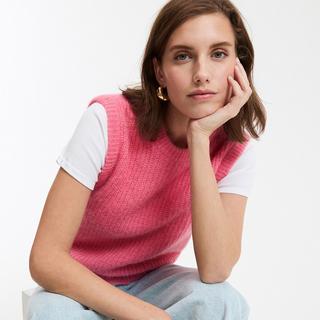 La Redoute Collections Gilet in misto alpaca  