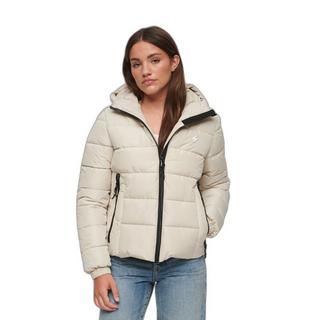 Superdry  daunenjacke mit kapuze, damen uperdry pirit port 