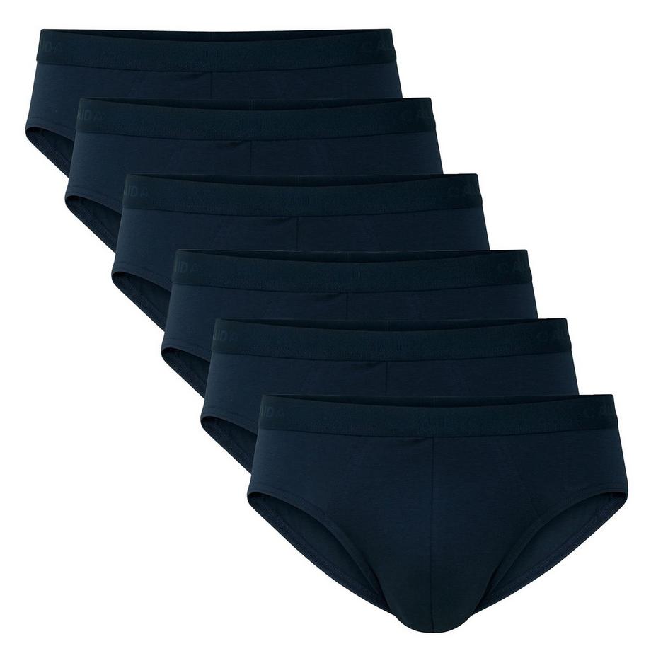 CALIDA Basic Slip Pack de 6 Conforme à la silhouette  