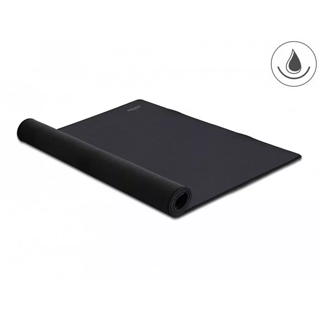 DeLock - 12027 Mauspad Gaming-Mauspad Schwarz