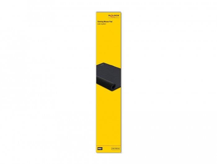 DeLock  12027 Mauspad Gaming-Mauspad Schwarz 