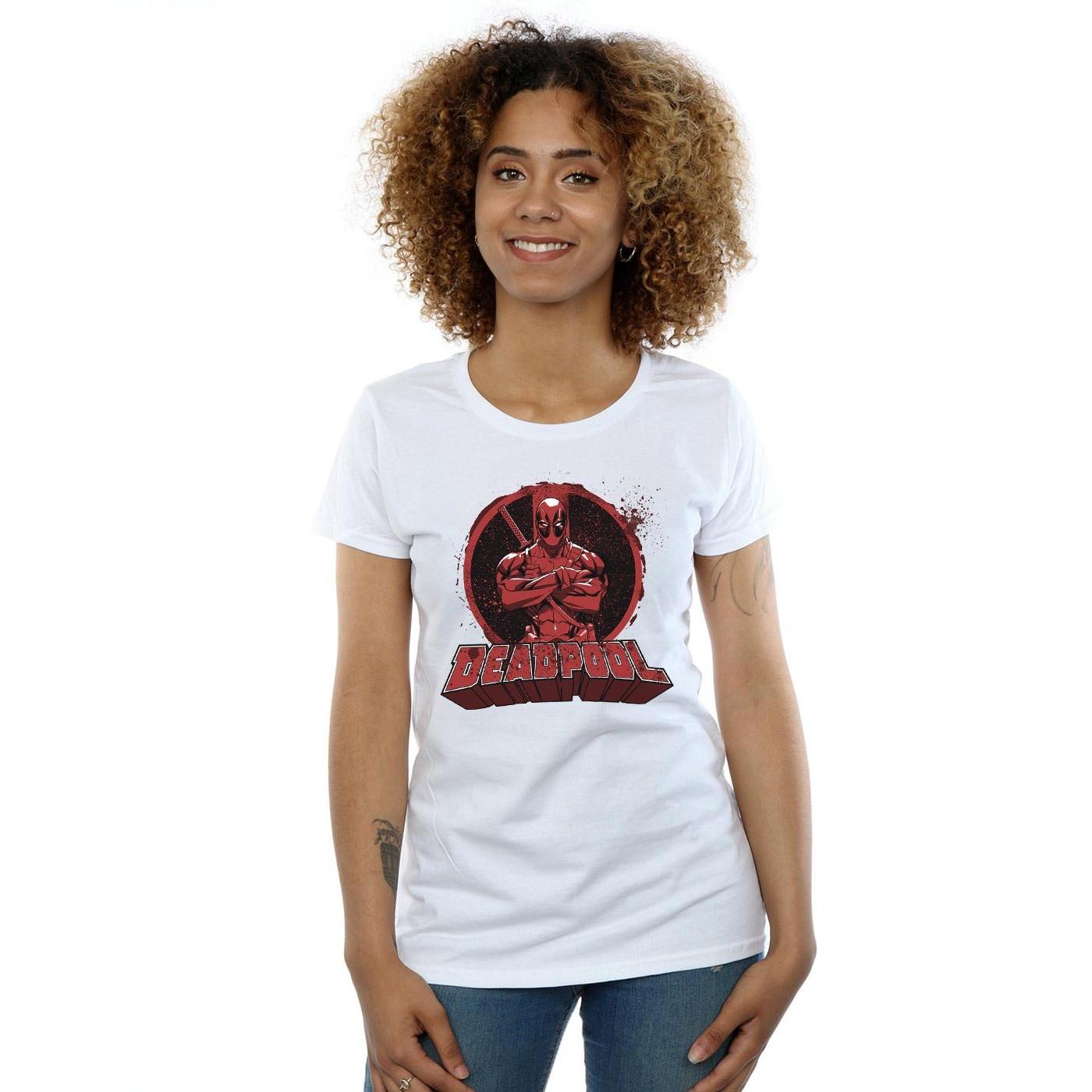 Deadpool  Tshirt ARMS CROSSED 