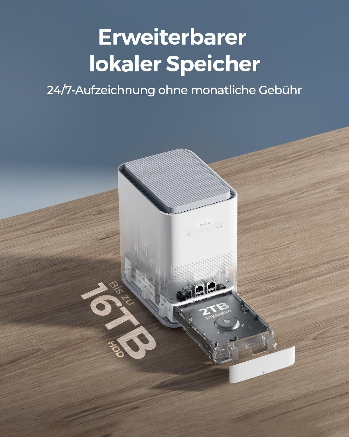 Reolink  Home Hub Pro P1 & 2TB HDD 