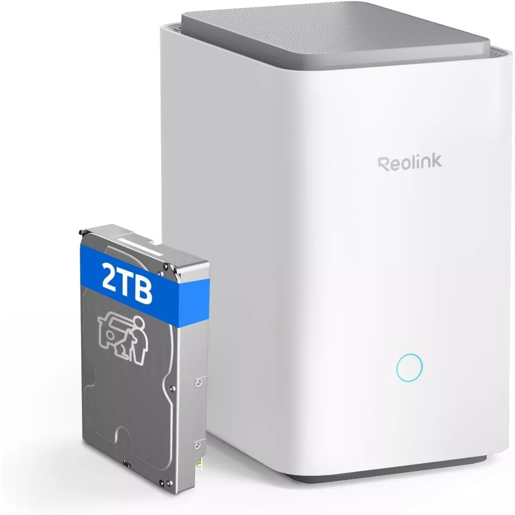 Reolink - Home Hub Pro P1 & 2TB HDD, Weiss, 170X155X90MM