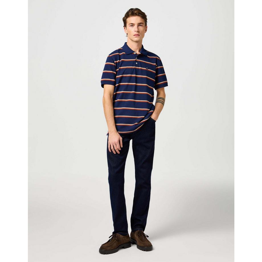 Wrangler Stripe Polo Shirt  