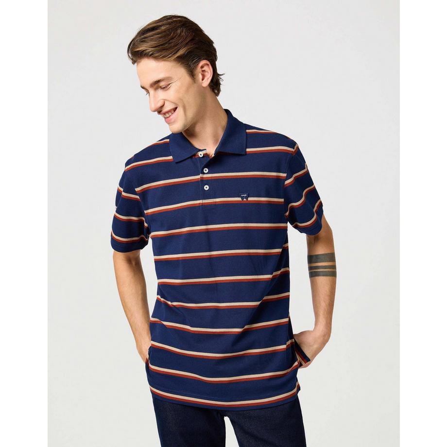 Wrangler Stripe Polo Shirt  
