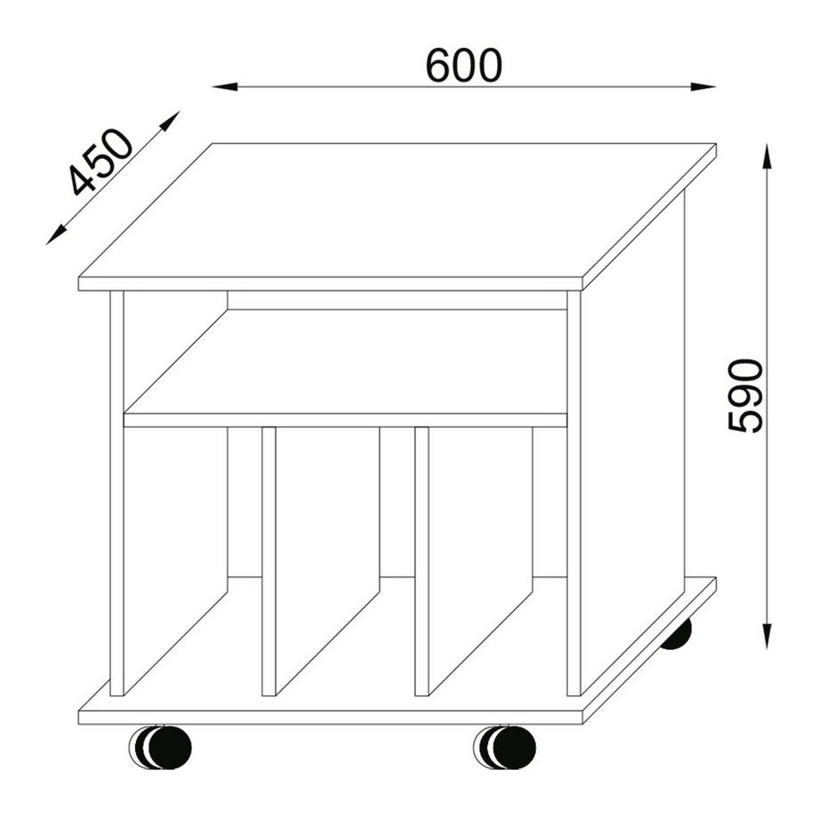 VCM bois vinyles LP étagère armoire rangement média rollable roulettes Retal bois vinyles LP étagère armoire rangement média rollable roulettes Retal  