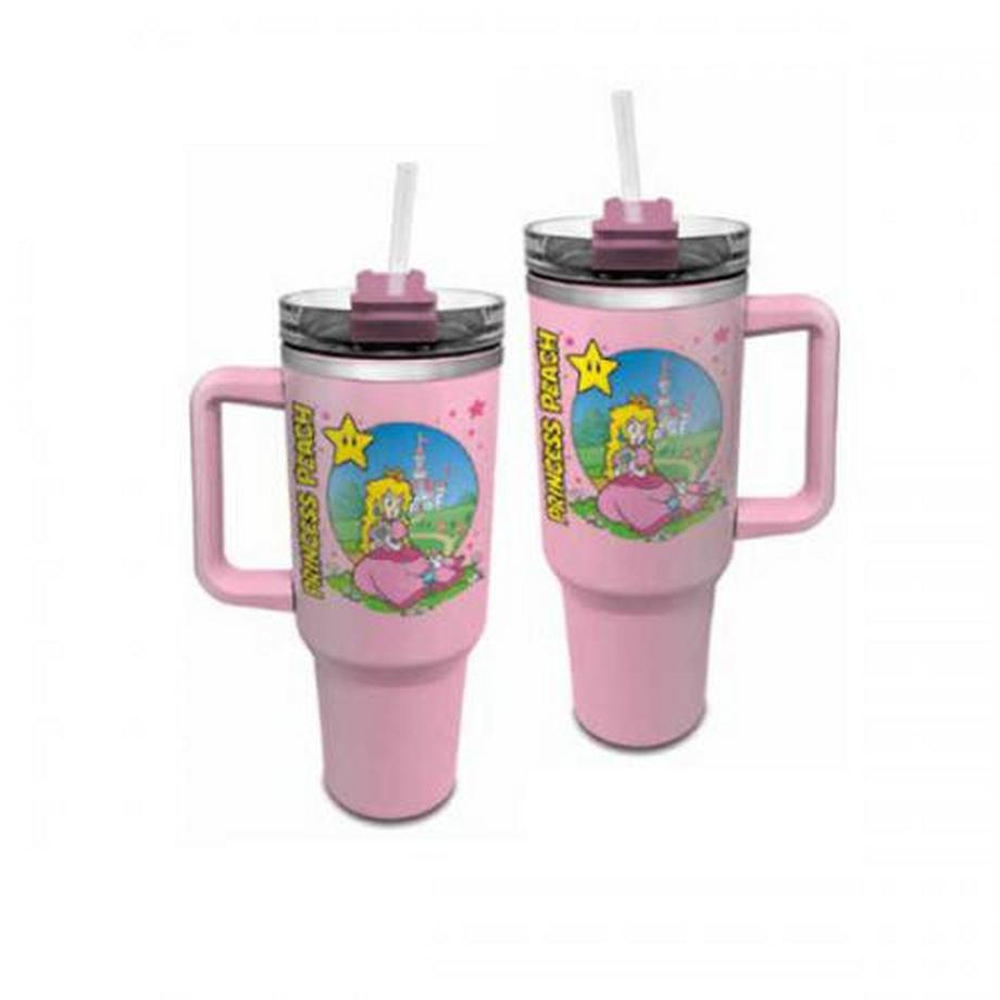 Pyramid  Super Mario: Peach 40oz Quart Cup 
