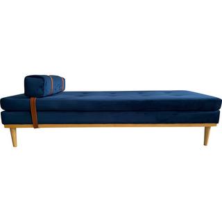 mutoni Daybed velours bleu 180  