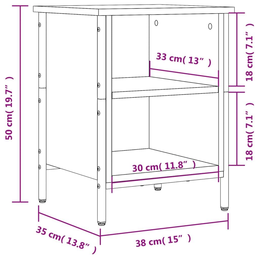 VidaXL scarpiera Legno multistrato  