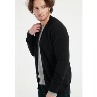 Studio Cashmere8  LUKE 10 Strickjacke mit Bomberkragen - 100% Kaschmir 