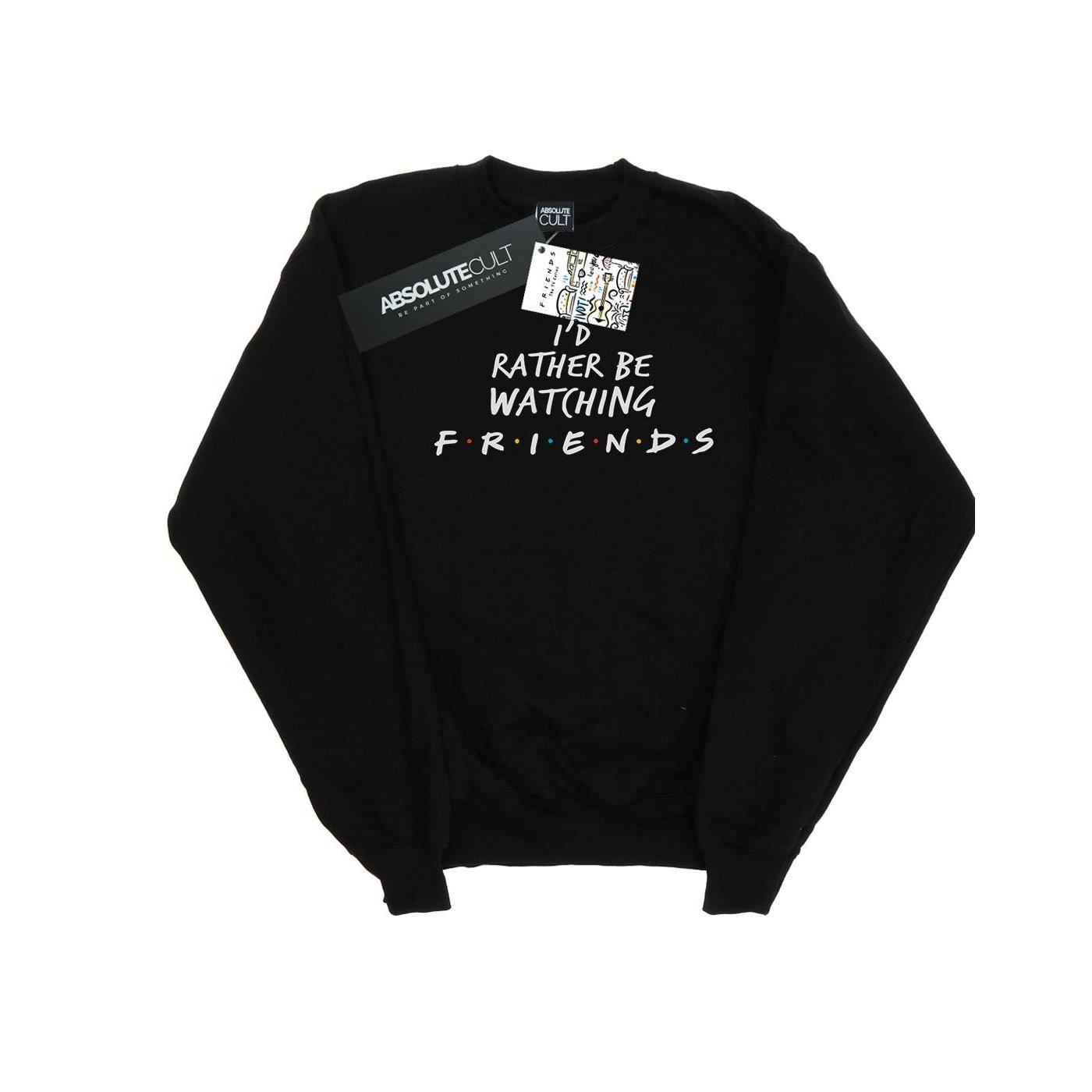 Image of Rather Be Watching Sweatshirt Herren Schwarz 5XL