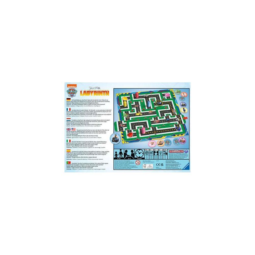 Ravensburger  Ravensburger Paw Patrol Junior Labyrinth Gioco da tavolo Viaggio/avventura 