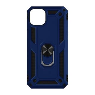 Avizar  Cover con Anello iPhone 14 Plus Blu 