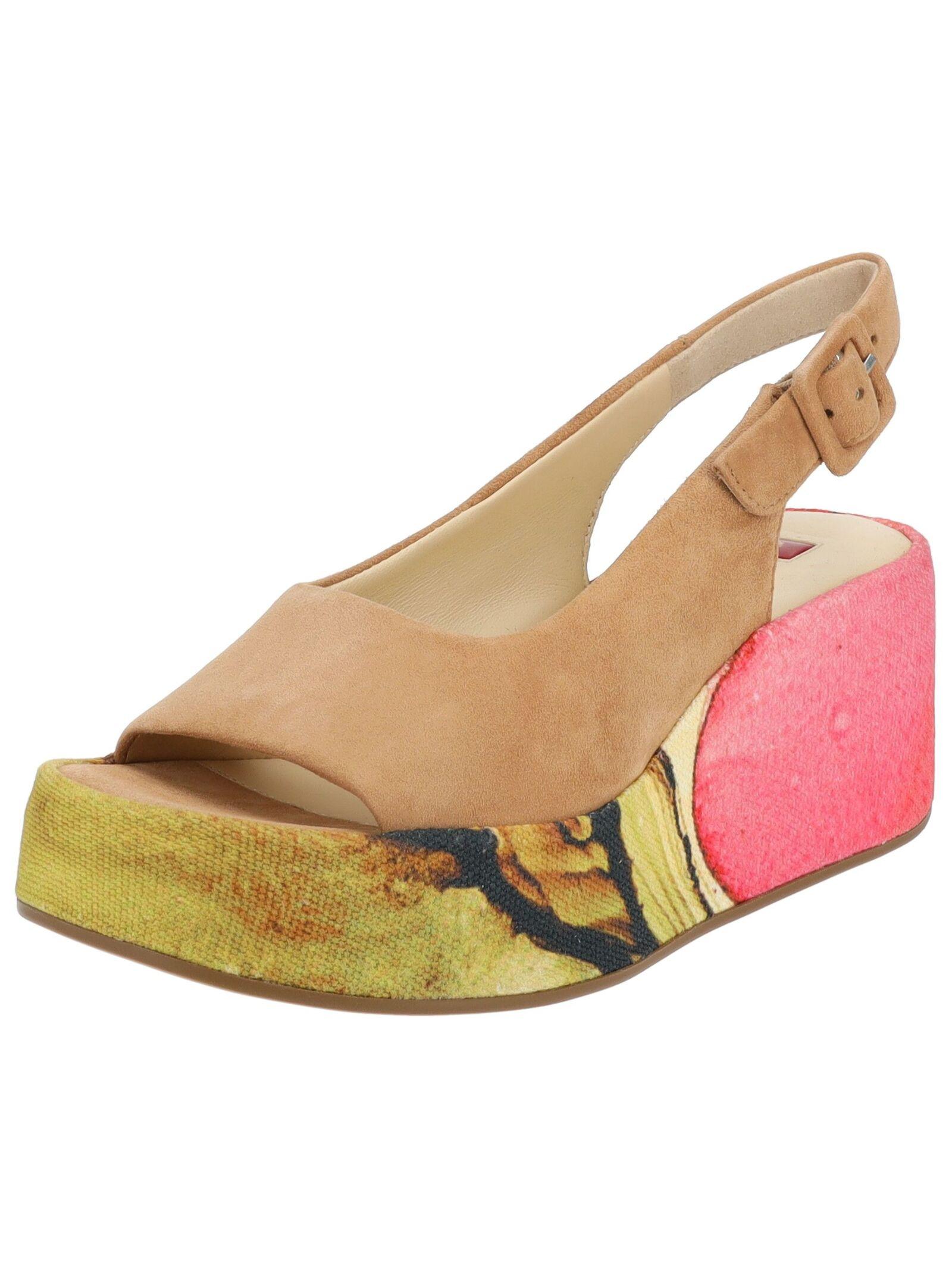 Image of Loulou - Wildleder Sandale Damen Multicolor 41