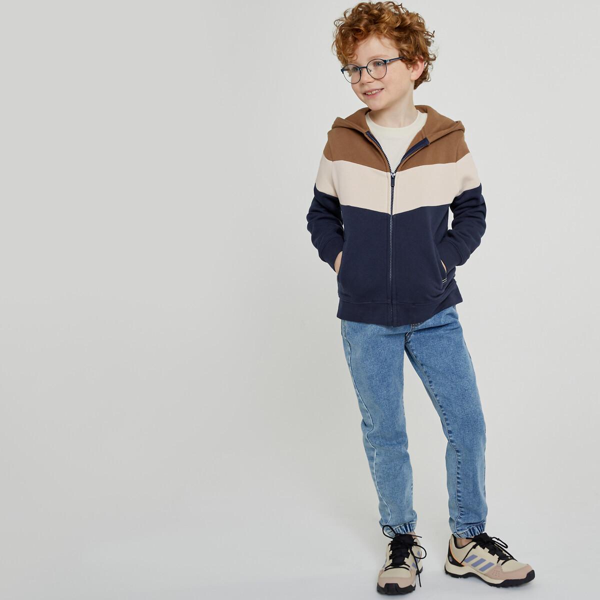 Image of Kapuzensweatjacke Mit Reissverschluss Jungen 134/140