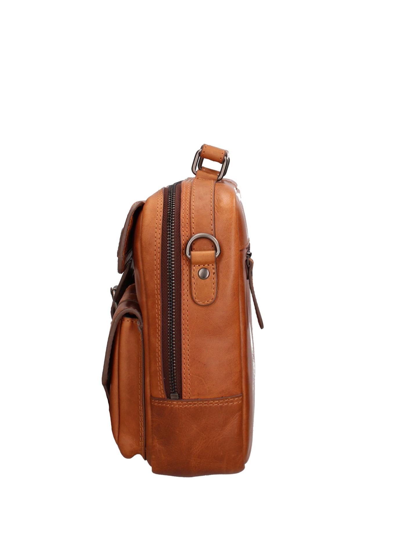 Hill Burry Torian Borsa a Tracolla in Vera Pelle  