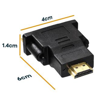 Avizar  HDMI Stecker auf DVI Buchse Adapter 