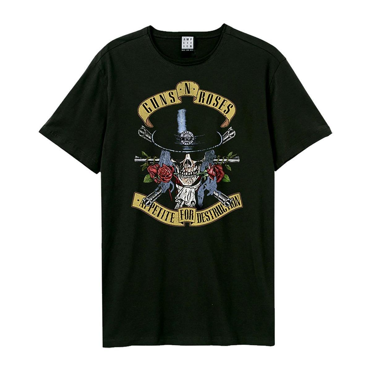 Image of Top Hat Skull Tshirt Damen Schwarz XXL
