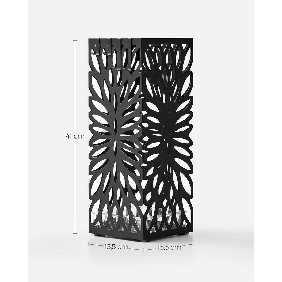 Songmics Quadratischer Regenschirmständer mit Cutout Design  