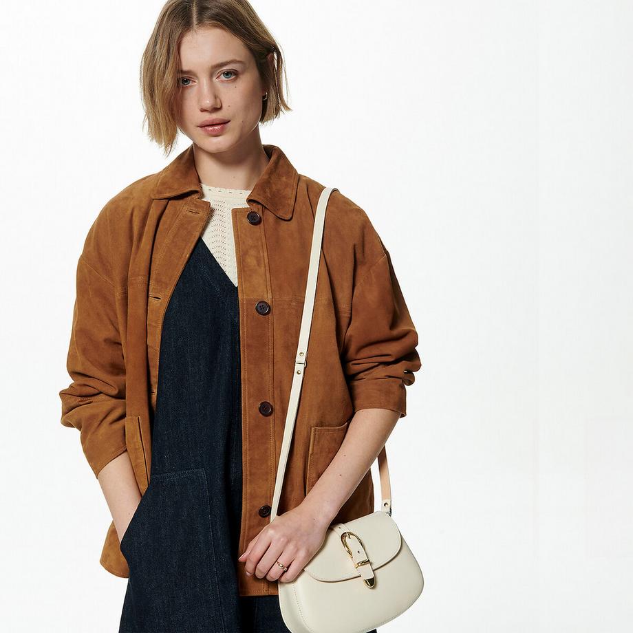 Jacke aus Ziegenleder