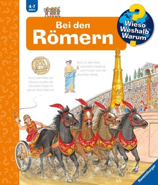 Wieso? Weshalb? Warum? Bei den Römern (Nr.30) Erne, Andrea; Metzger, Wolfgang (Illustrationen) Copertina rigida 