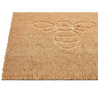 Beliani Fussmatte aus Kokosfasern Modern CAVITE  