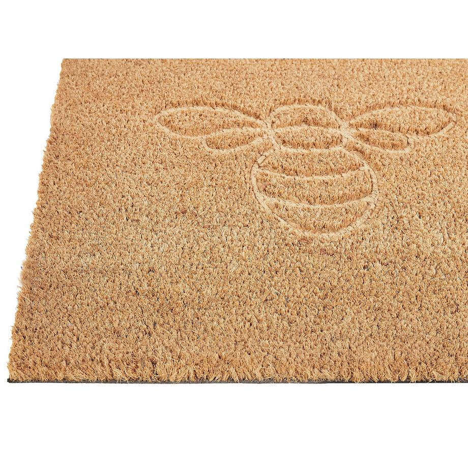 Beliani Tappetino da Ingresso en Fibra di Cocco  CAVITE  
