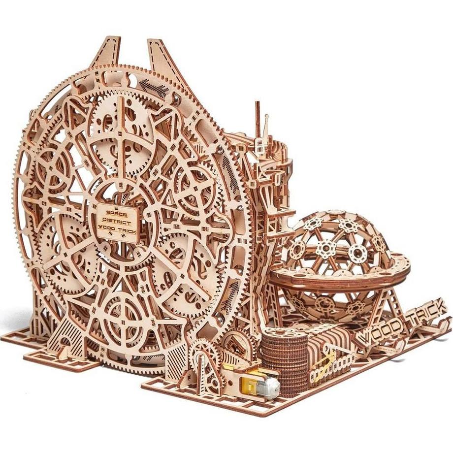 Wood Trick  Bausatz Galaxy Kugelbahn (678Teile) 