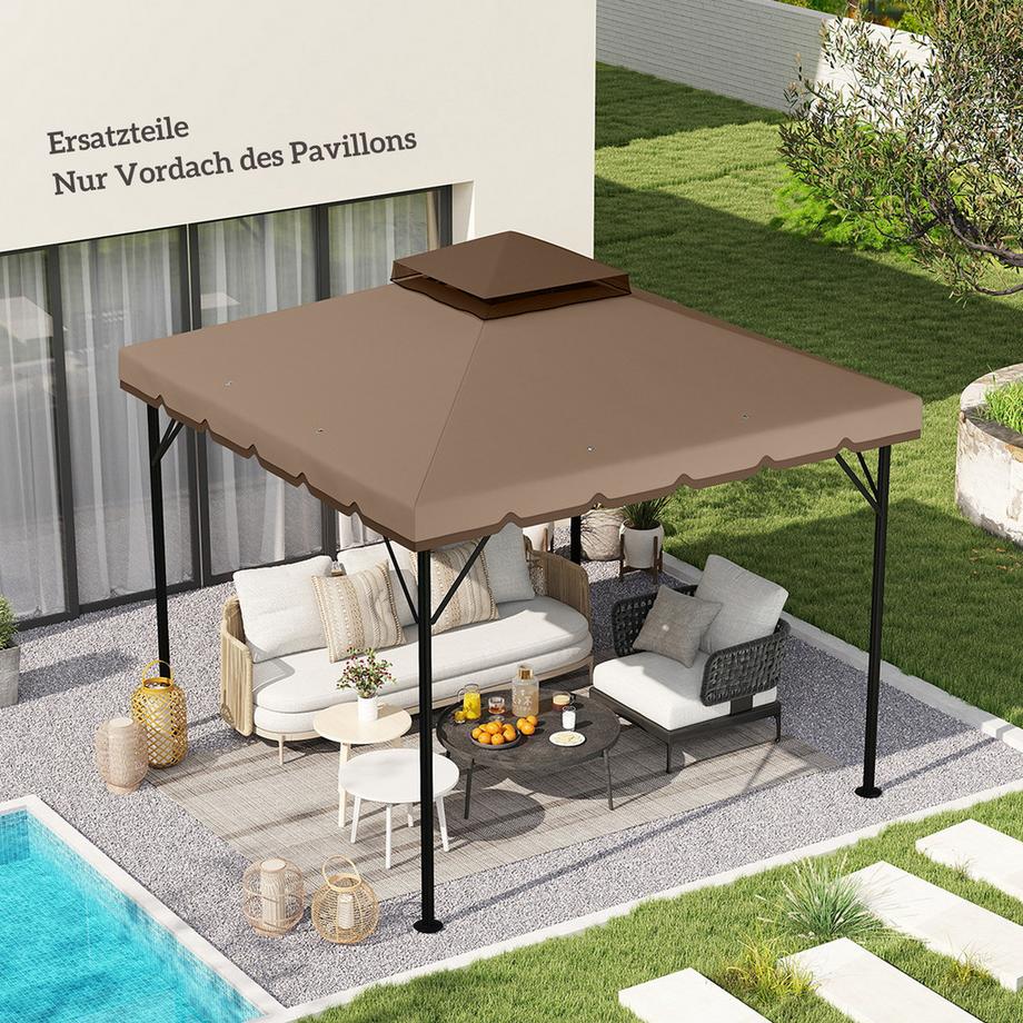 Outsunny Pavillon Ersatzdach  
