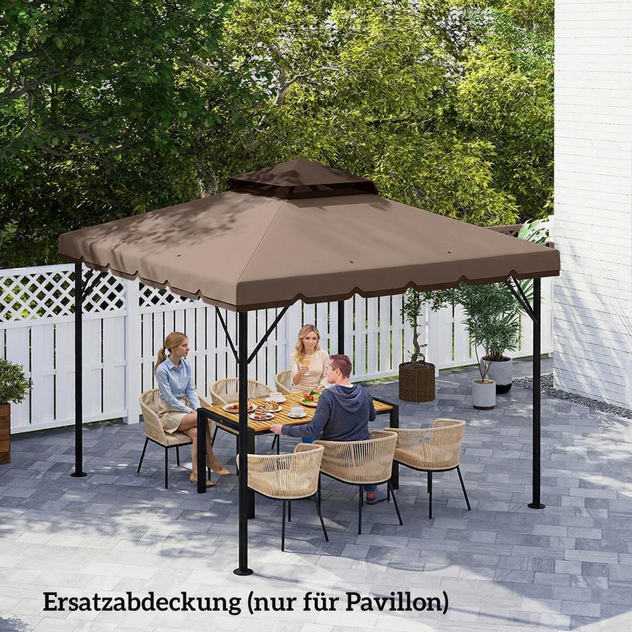 Outsunny Pavillon Ersatzdach  