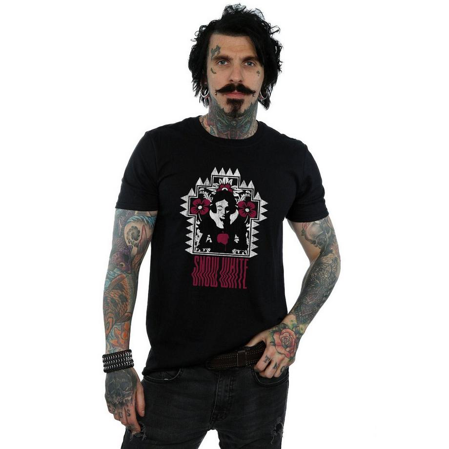 Disney PRINCESS T-Shirt Stampa Gotica Biancaneve  