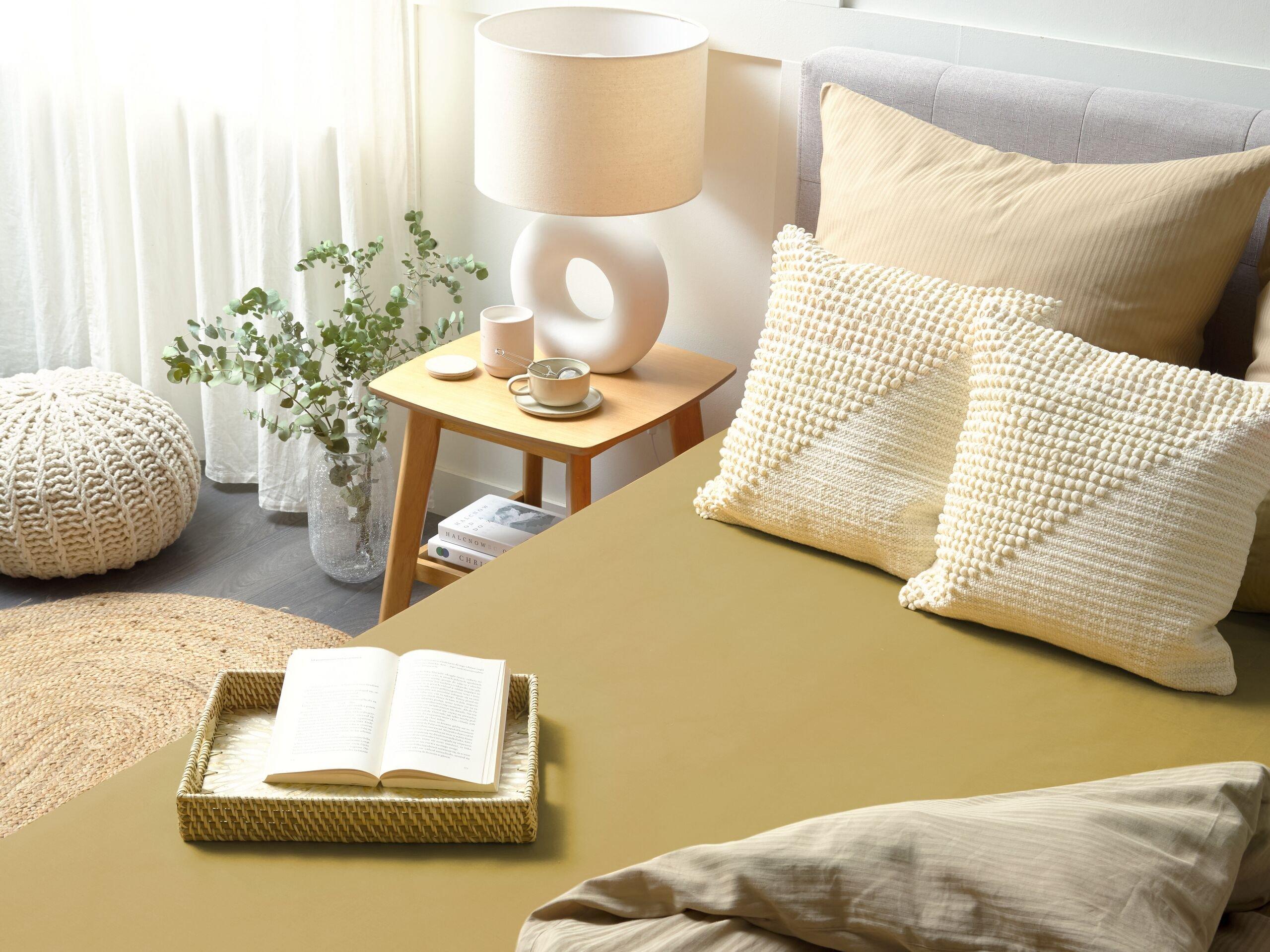 Beliani JANBU Lenzuolo con Angoli in Cotone  