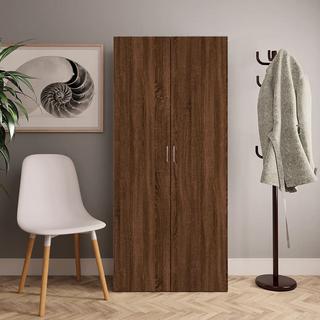 VidaXL Armoire à chaussures bois d'ingénierie  