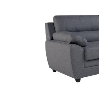 Vente-unique Sofa 3Sitzer Stoff MANOA  