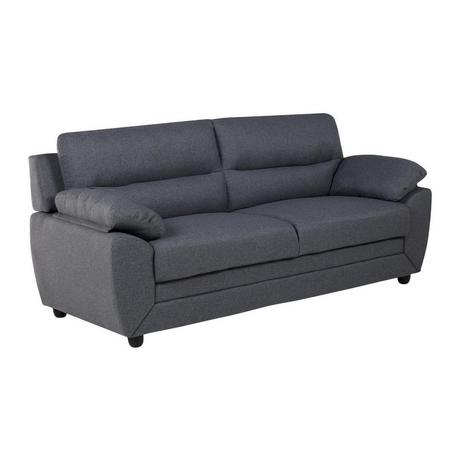 Vente-unique Sofa 3Sitzer Stoff MANOA  