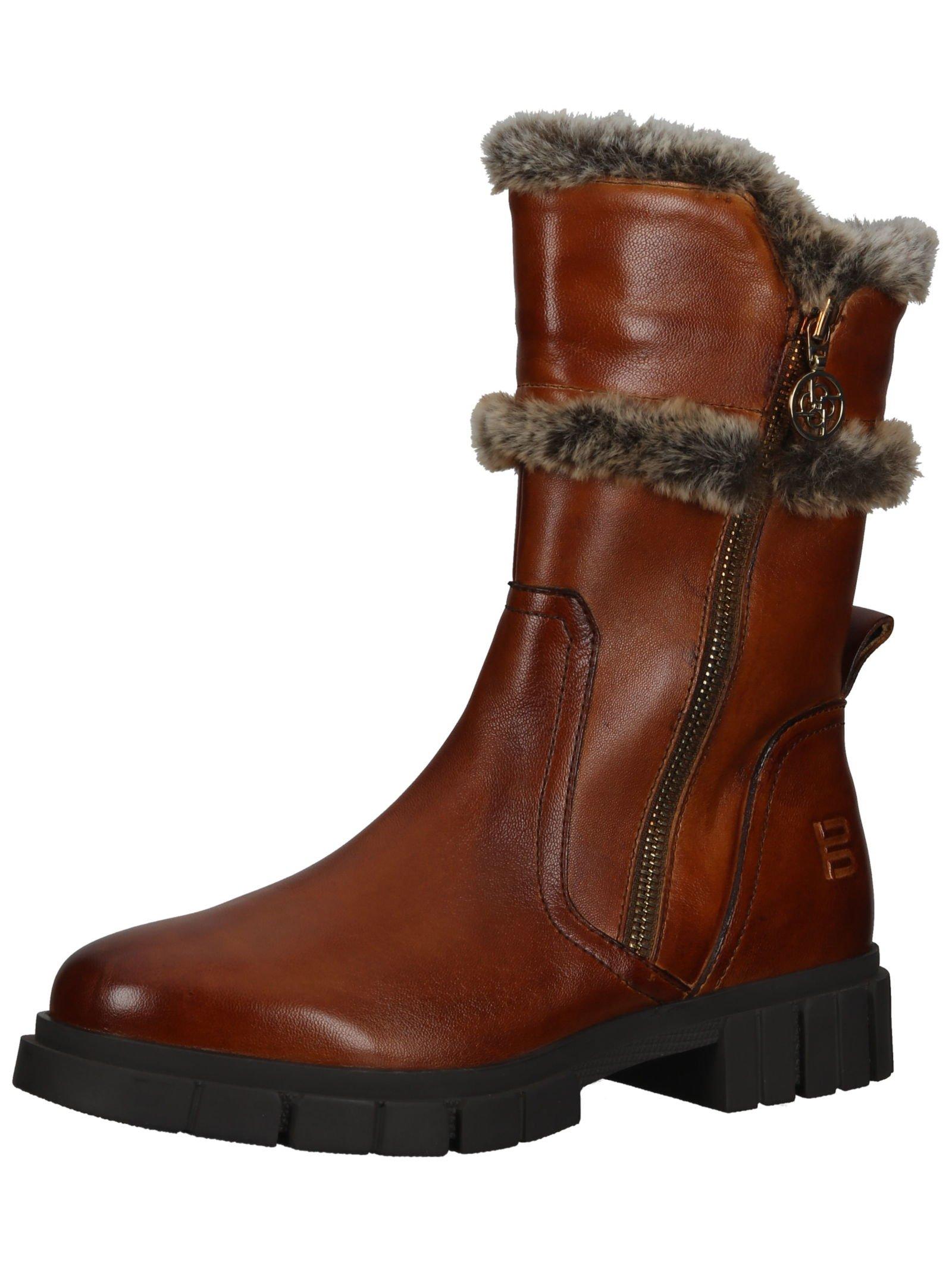Image of Stiefelette Damen Cognac 41
