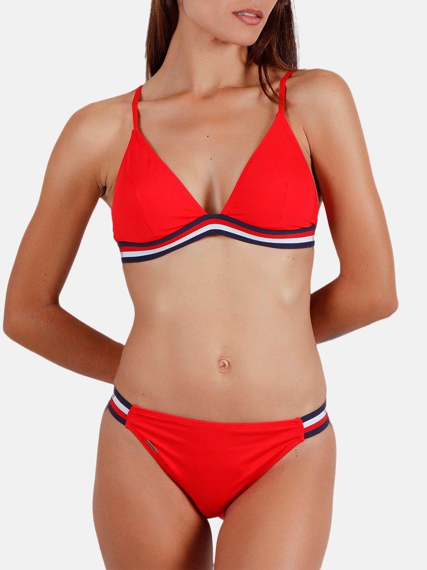 Image of Admas 2-teiliges Triangel-Bikini-Set vorgeformt Sport Beach - 42