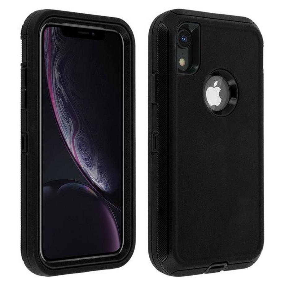 Avizar  Coque Anti-chocs Noir iPhone XR 