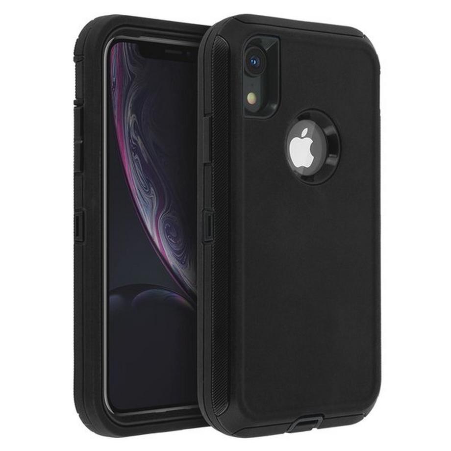 Avizar  Coque Anti-chocs Noir iPhone XR 
