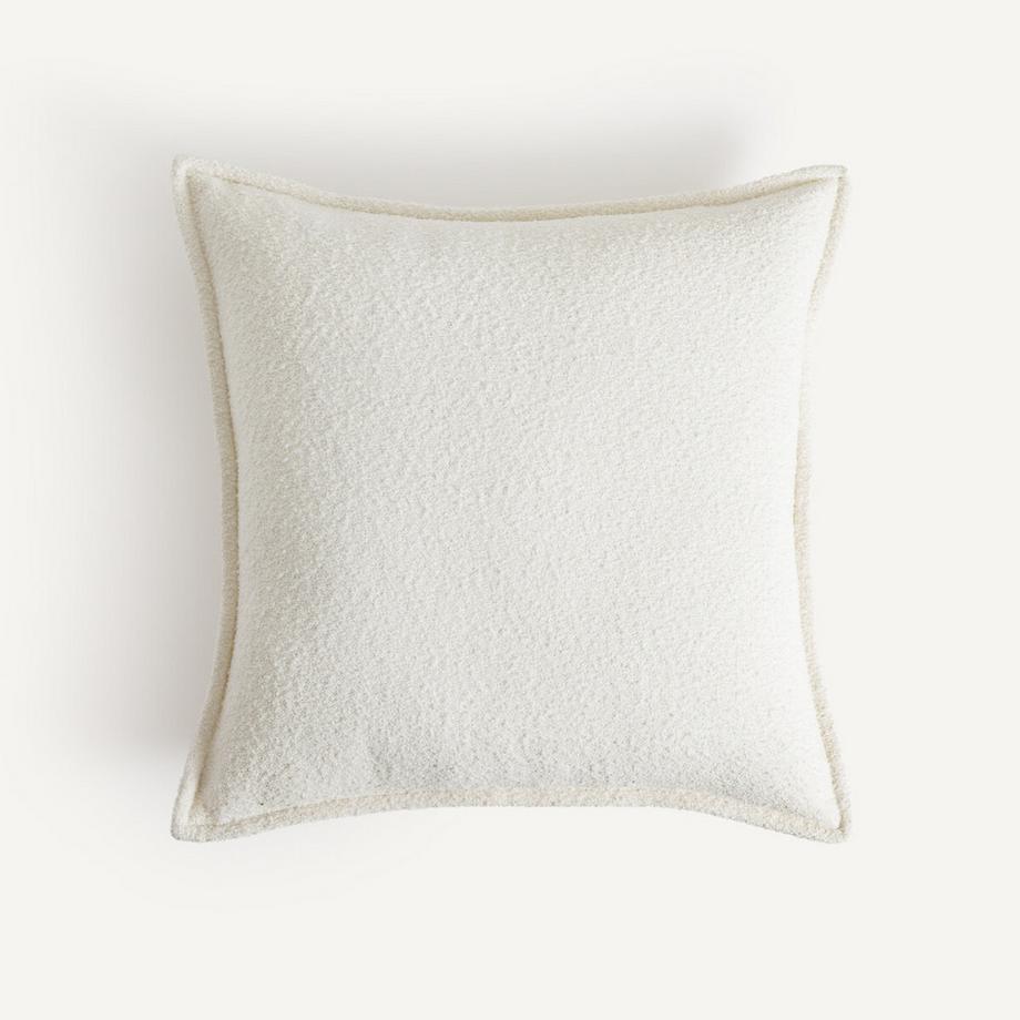 Kissenbezug Belvini aus Bouclé