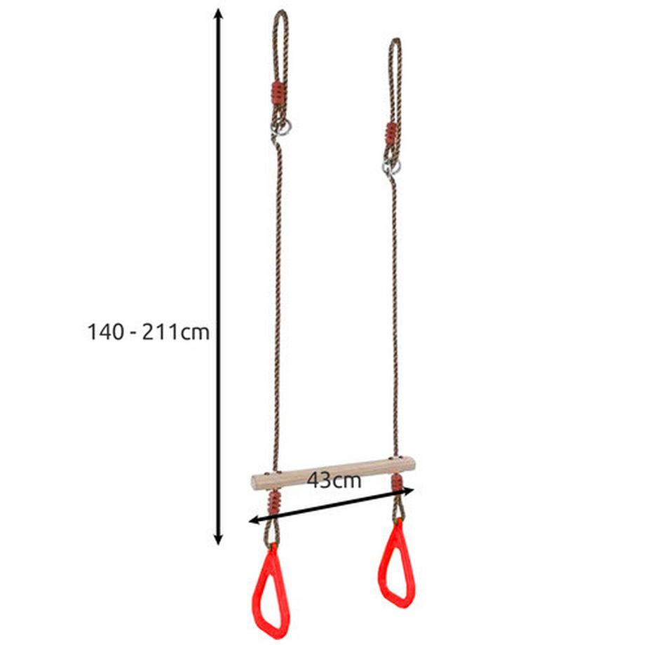 Kruzzel Balançoire - trapèze Kruzzel 25383  