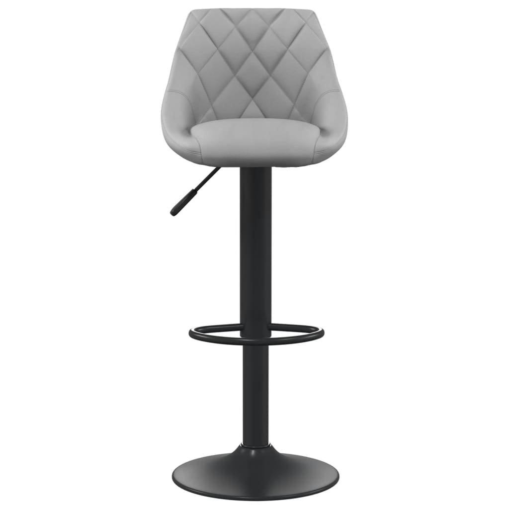 VidaXL Tabouret de bar velours  