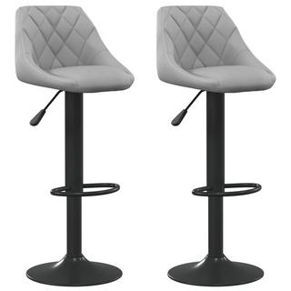 VidaXL Tabouret de bar velours  