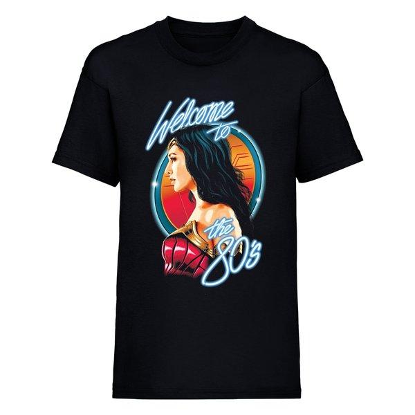 Image of Wonder Woman Welcome To The 80s TShirt - L