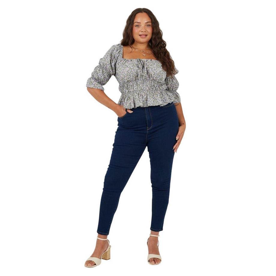 Brave Soul Jeans Taille Haute Coupe Skinny  